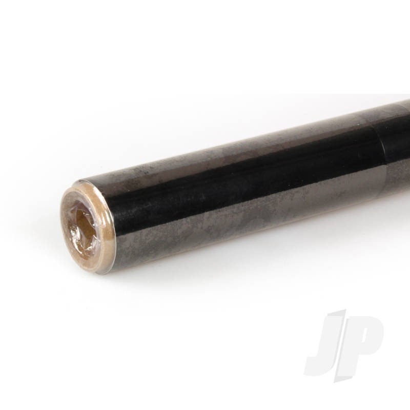 Oracover 2m Black (71) Covering For RC Model Plane