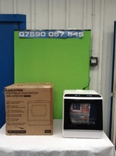 Karlxtom Table Top Mini Dishwasher 6 Programs with Touch Control, Auto-Dryin A-