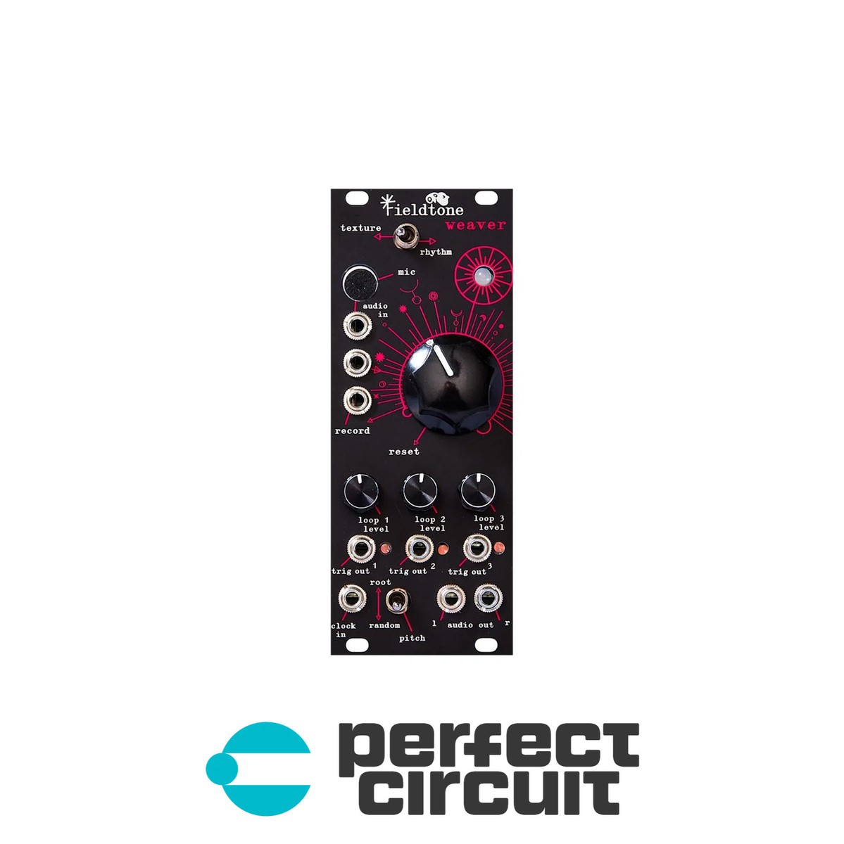 Fieldtone Weaver Modular Audio Sampler (Black) EURORACK NEW