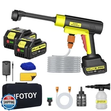 Portable Cordless Pressure Washer, 1200 PSI Portable Power Washer Can be Conn