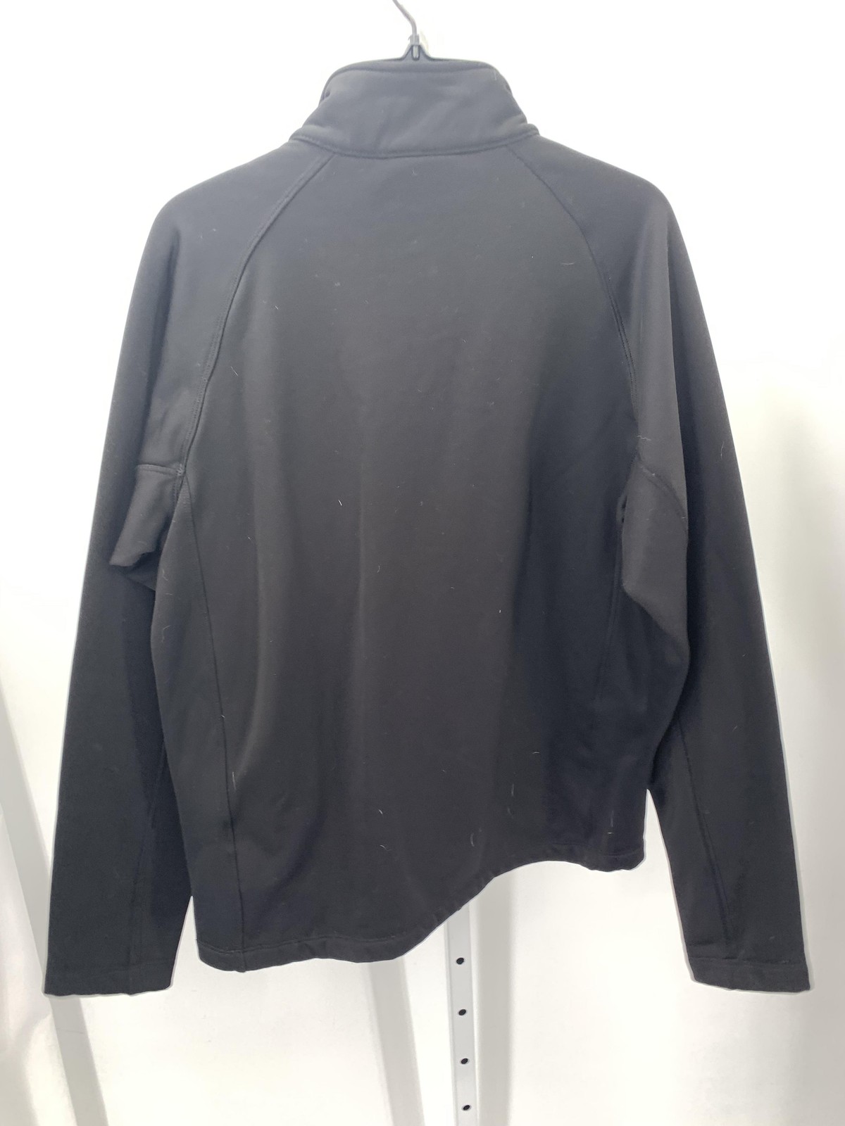 PARTIAL ZIP PULL OVER SWEAT JACKET. - image 2