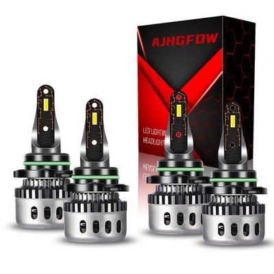 9005 9006 LED Headlight Bulbs Kit For Mitsubishi Lancer ES GT SE Sedan 2008-2017