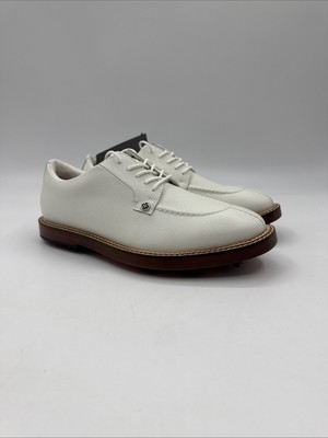 G/Fore Gallivanter G/Lock Leather Luxe Sole Golf GMF000005-SNO Men s Sz 8.5-12.5