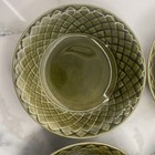 (4) Enoch Wedgwood Gold Medallion Tunstall ltd England Bowls 5" Green — photo 3