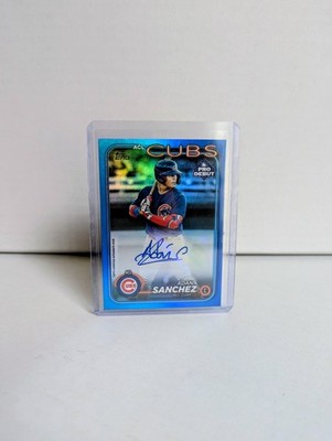 Adan Sanchez | 2024 Topps Pro Debut | #PD-42 Blue Foil Autograph /150