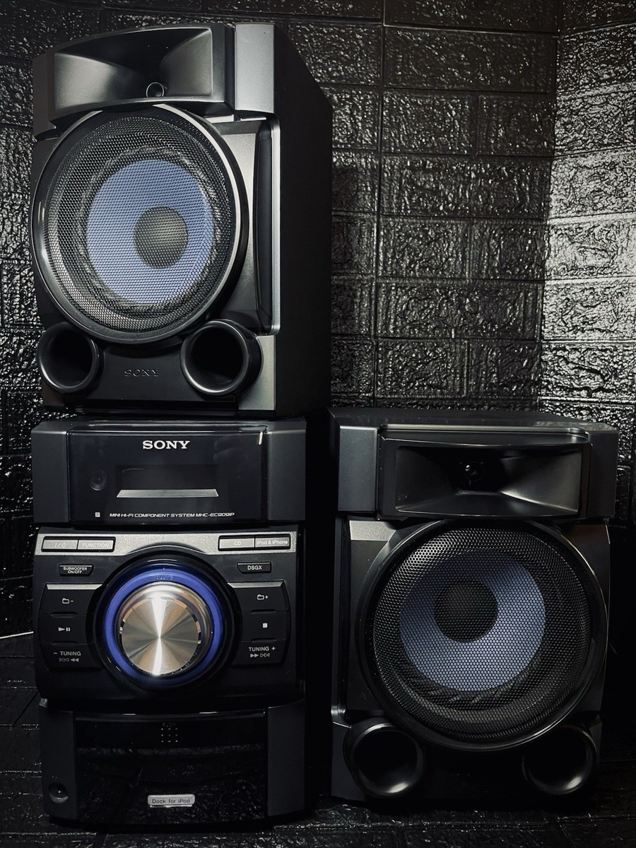 2011 Sony (SS-EC709IP) Mini Hi-Fi Component System CD/iPod Dock | eBay