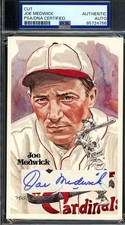 Joe Medwick PSA DNA Coa Signed Perez Steele Postcard Cut Autograph