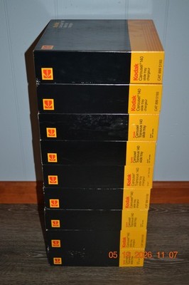 9 Kodak Transvue 140 Capacity Empty Slide Projector Carousels in Original Boxes