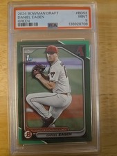 2024 Bowman Draft Daniel Eagen Green /99 #BD53 Gem Mint 9
