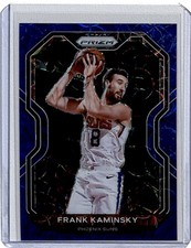 2020-21 Panini Prizm Blue Laser Prizm Frank Kaminsky 15/49 Phoenix Suns #59