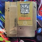 The Legend of Zelda Gold Cartridge (Nintendo NES, 1987) Authentic Tested Working