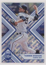 2018 Panini Elite Extra Edition Aspirations Blue 70/75 Tanner Dodson #70 e6q