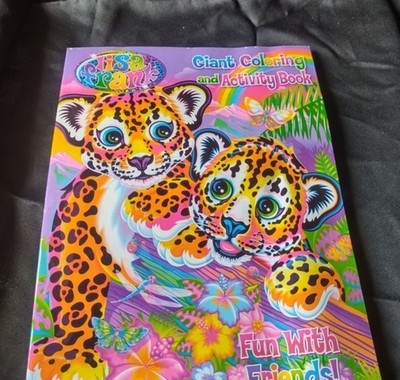 Lisa Frank Giant Coloring & Activity Book Paperback Illustrated Ages 4-8 2014