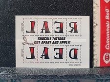 Temporary Tattoo New On Card Various Designs Available Will Combine Shipping
