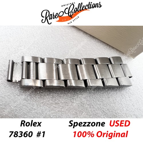 Used Usato Bracciale Bracelet Rolex 78360 .1 - Foto 2 di 5