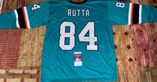 Jan Rutta Signed Autographed Custom Jersey San Jose Sharks JSA