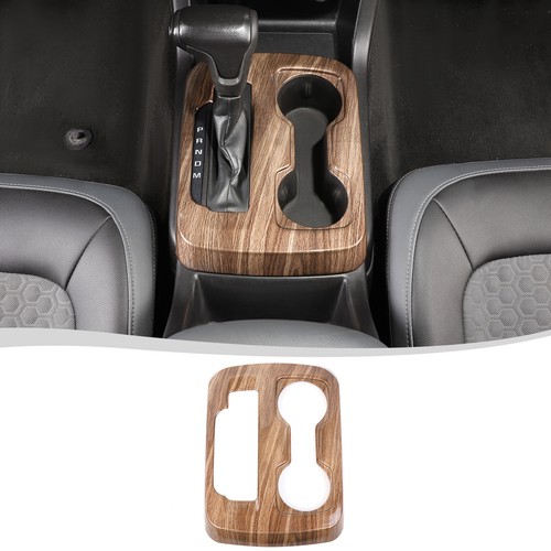 19PCS Wood Grain Interior ABS Dash Decor Cover Trim Kit for Chevy Colorado 2014+ - Picture 8 of 18