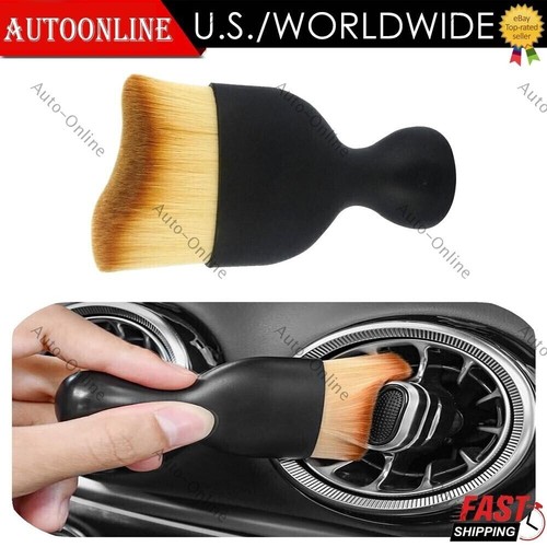 Car Interior Cleaning Soft Brush Instrument Panel Crevice Dust Removal Tool #3
