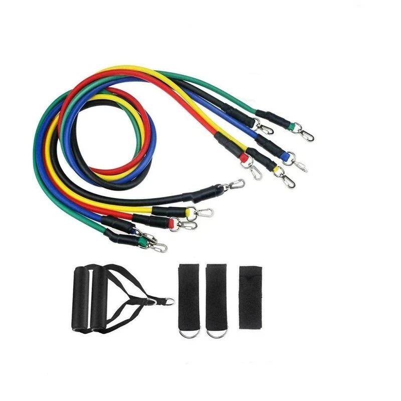 Resistance Bands Set 5pcs with Handle Strength Exercise