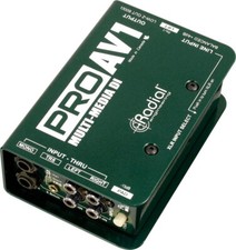 Radial Engineering PROAV1 Passive Multimedia Direct Box