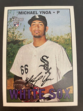 2016 Topps Heritage HN Michael Ynoa RC #632 Chicago White Sox