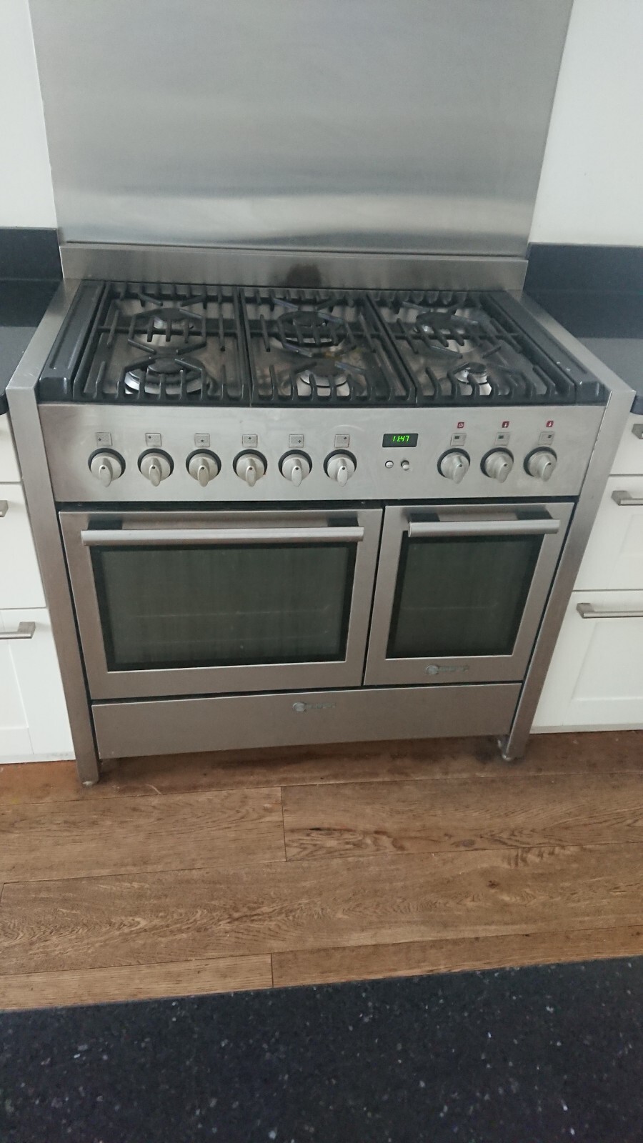 Neff 100 cm Freestanding Dual Fuel Range Cooker In Stainless Steel eBay
