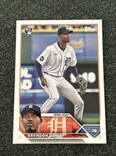 2023 Topps Series 2 Base Brendon Davis RC #494 Detroit Tigers
