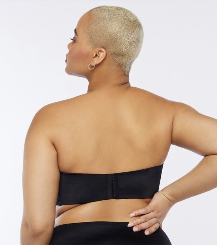 Savage X Fenty Black Multiway Strapless Bra UK 34DD UK