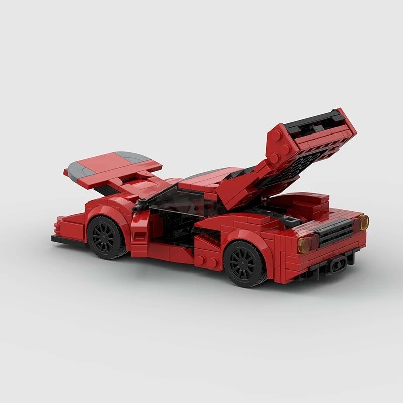 MOC LEGO Car: Ferrari F50 Speed Champions style Fast Delivery