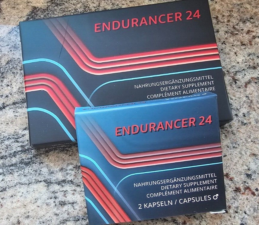 Endurancer 24 Cápsulas + 2 Cápsulas PACK GRATIS para Sexo LOS AZULES