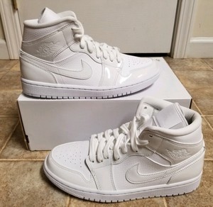 jordan 1 triple white patent