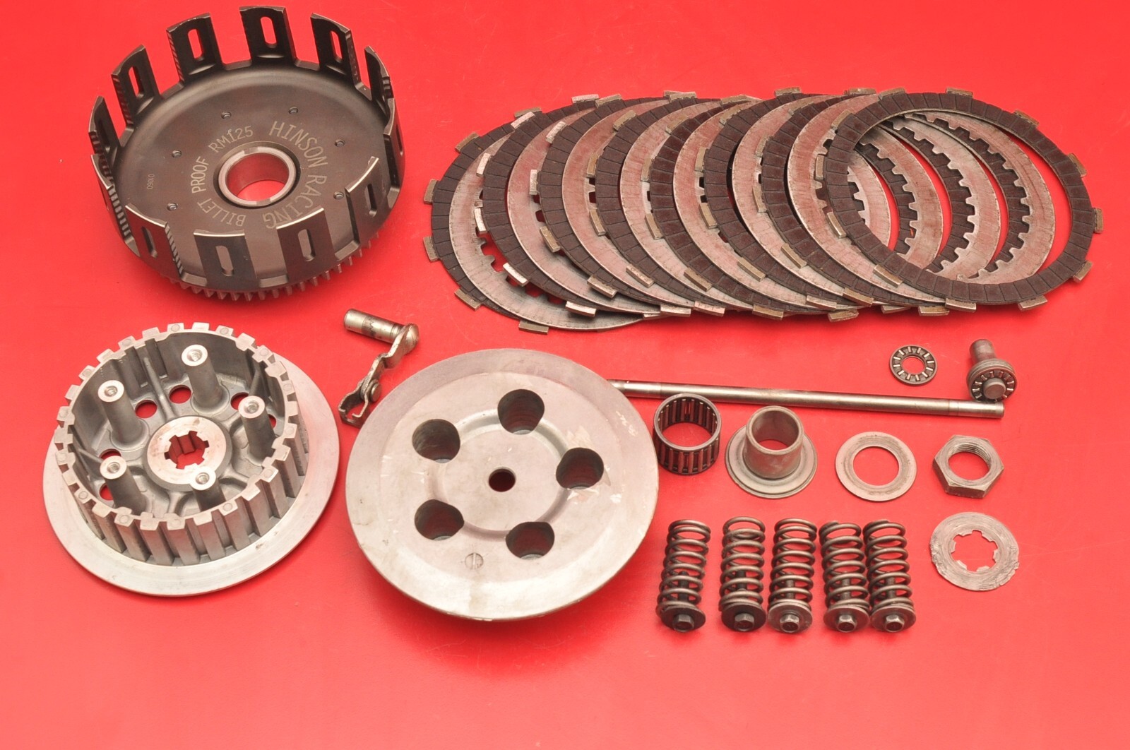 1999 9208 SUZUKI RM 125 RM125 HINSON Clutch Basket Hub Pressure Plate