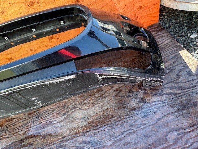 2008 2009 2010 2011 MASERATI GRANTURISMO FRONT BUMPER COVER BLACK OEM
