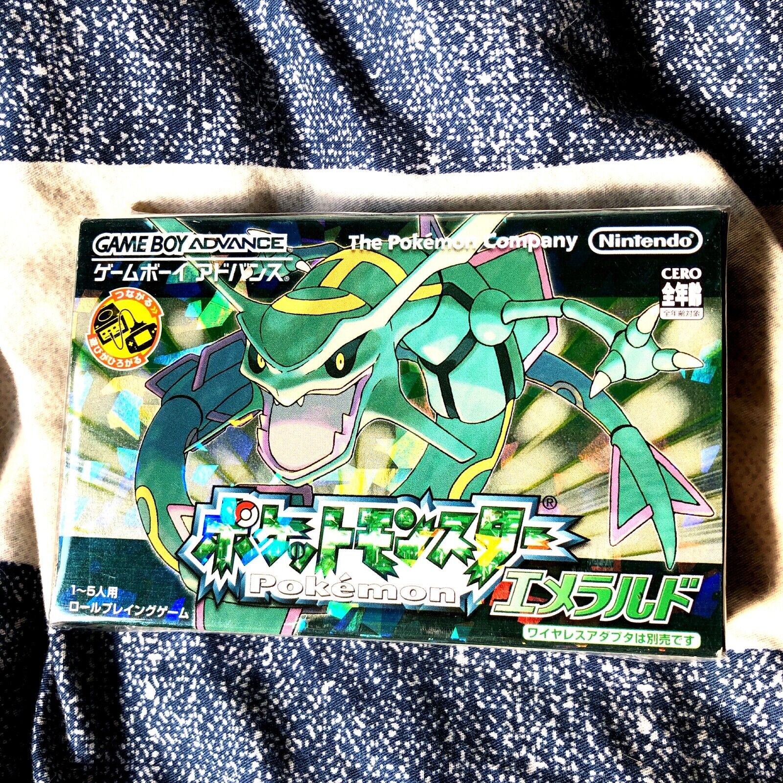 Jogo Pokémon Emerald Version GameBoy Advance