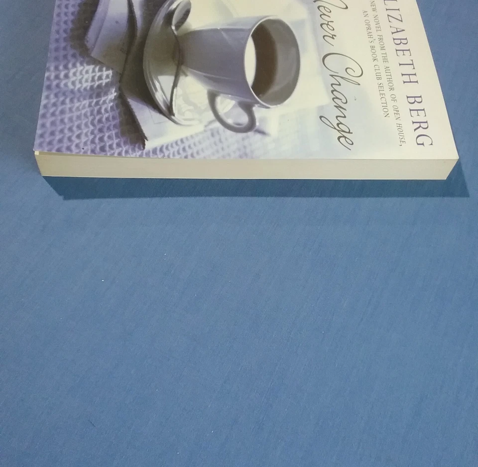 Never Change by Elizabeth Berg - 2002 paperback ROMANCE book (23cm) - image 3 of 4