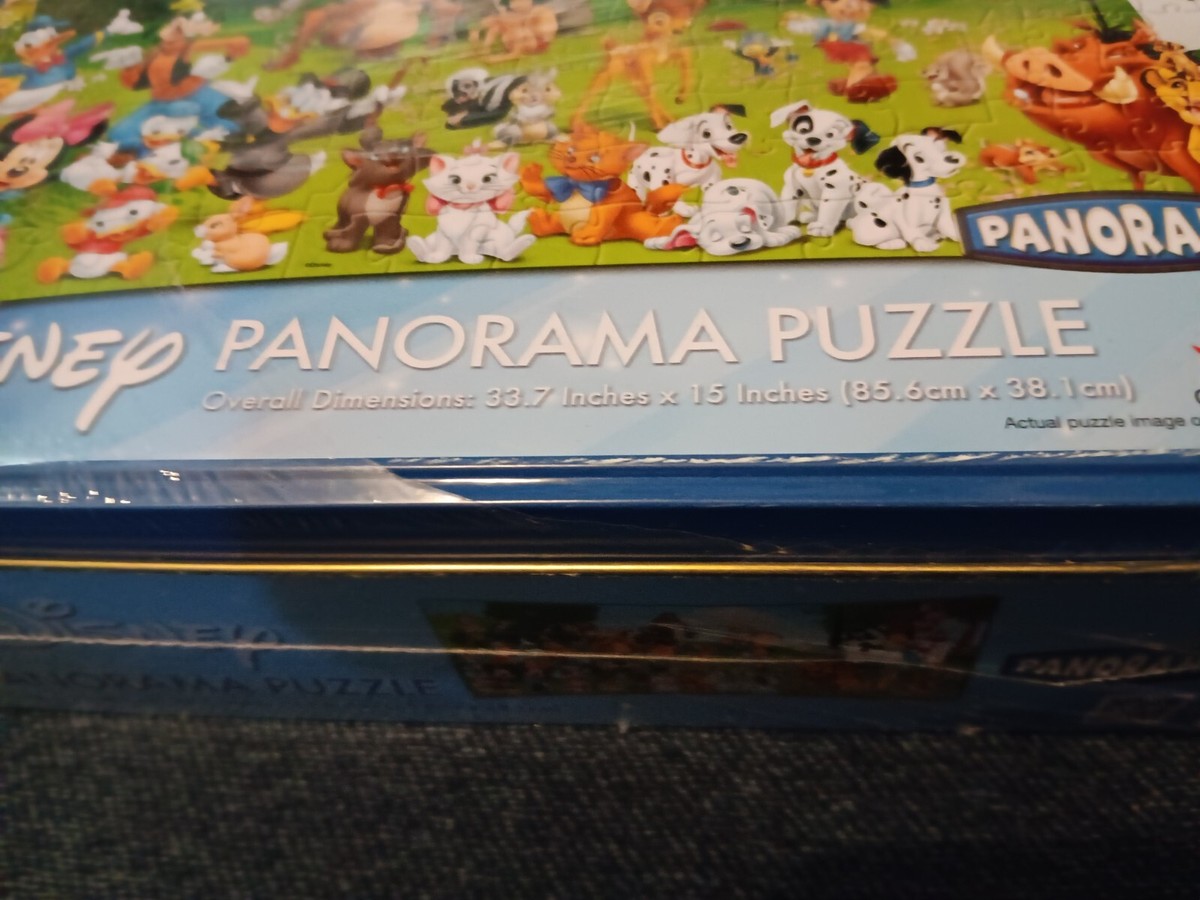 Disney Panorama Puzzle - Classic Disney Characters 211 Pcs. New