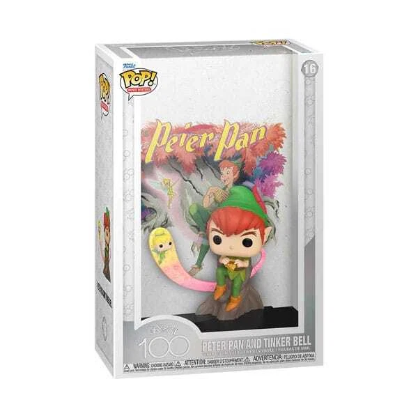 Peter Pan Pop! Movie Poster & Figura 9 Cm Funko