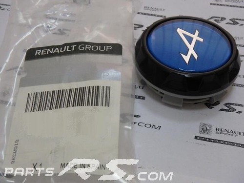 4x New GENUINE ALPINE A110 Caps center wheel Renault Sport MEGANE IV RS 280 300 - Picture 2 of 21