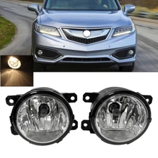Fit Acura RDX 10-18  Front Bumper Fog Light Lamps PAIR Replacement 33900-T0A-A01
