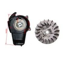 PULL START W/ FLYWHEEL POCKET BIKE MINI DIRT ATV QUAD 50CC 49CC 47CC 2 STROKE