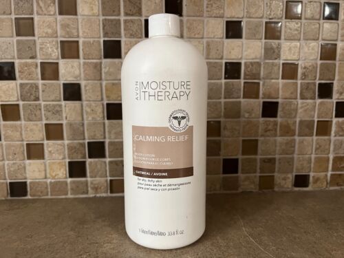 Avon MOISTURE THERAPY Calming Relief OATMEAL BODY LOTION 33.8 fl. oz /TB-20 /WH