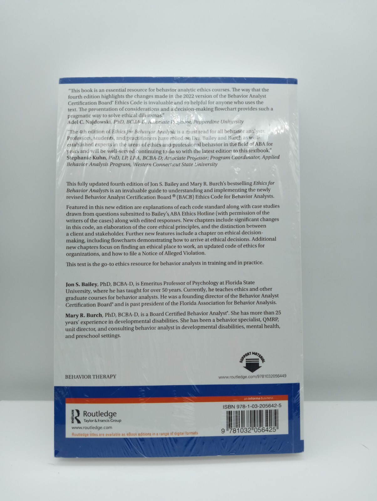 Ethics for Behavior Analysts by Mary R. Burch and Jon