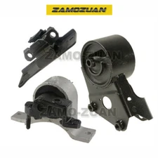 Engine Motor & Transmission Mount Set 3PCS 2003-2007 for Nissan Murano 3.5L 4WD.