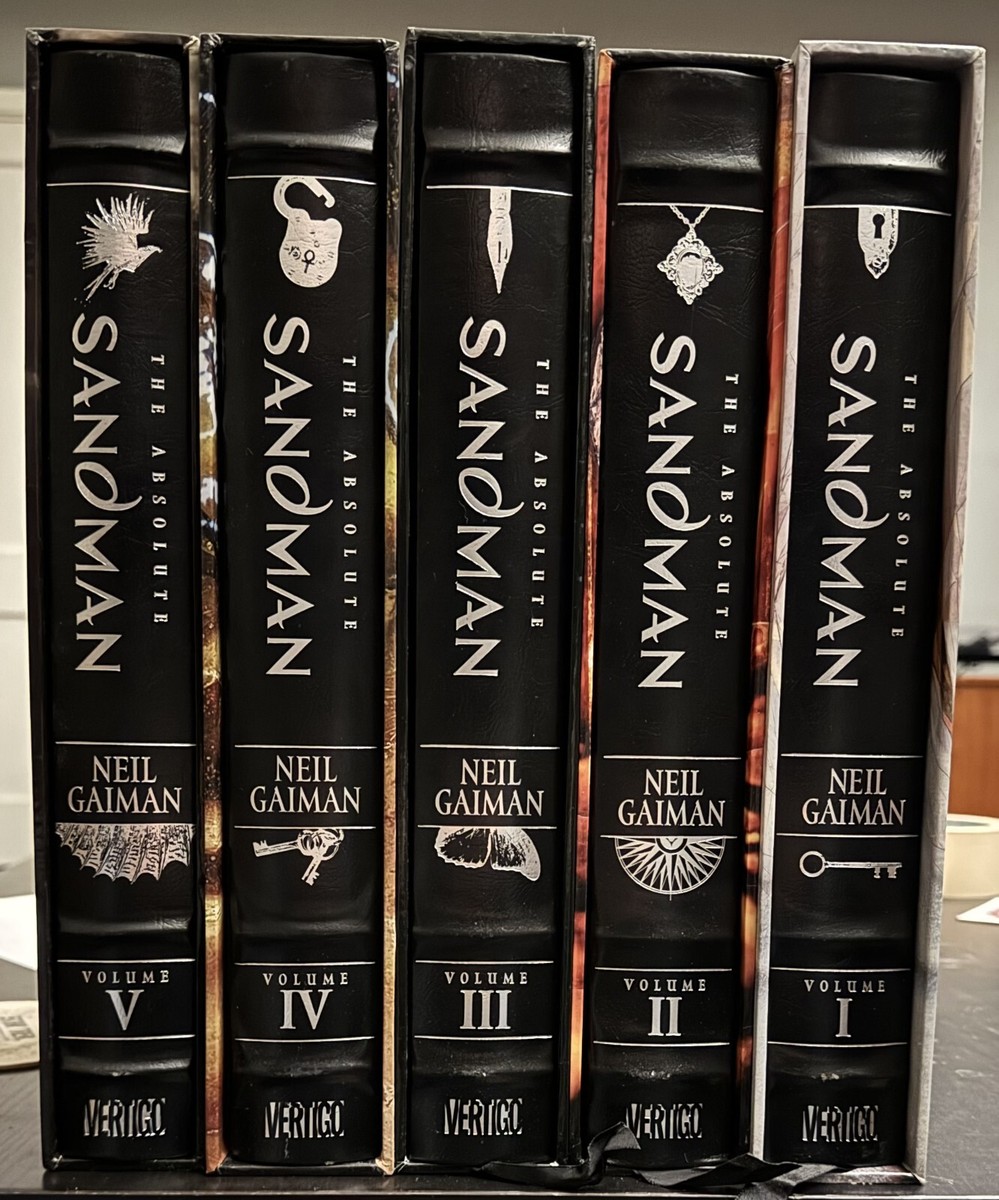 The Absolute Sandman Book Set vol 1-5 | eBay
