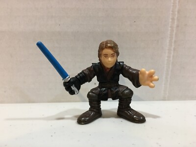 2005 Hasbro Galactic Heroes Star Wars 2'' Figure - Anakin Skywalker 4 Dark Side 