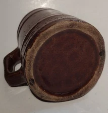 Antique Primitive Stoneware Crockery mug