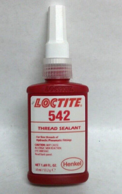 LOCTITE 542 THREAD SEALANT 50ML #237051 **EXPIRED USE BY 10/21***