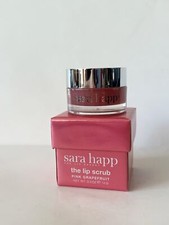 SARA HAPP The Lip Scrub Pink Grapefruit- 0.5 OZ Boxed Sealed