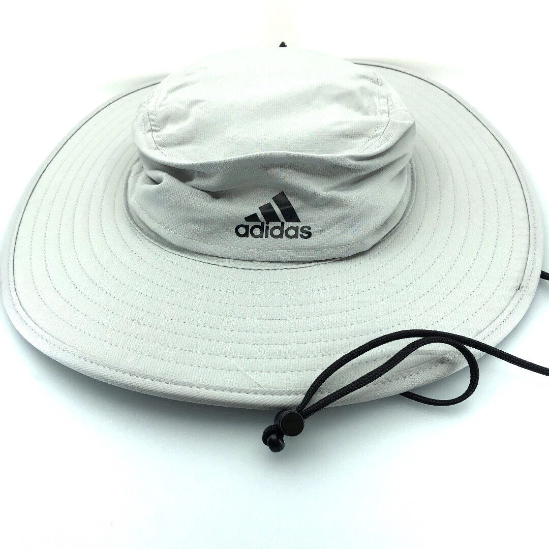 Adidas UPF Sun Hat-Golf Small/Medium Gray