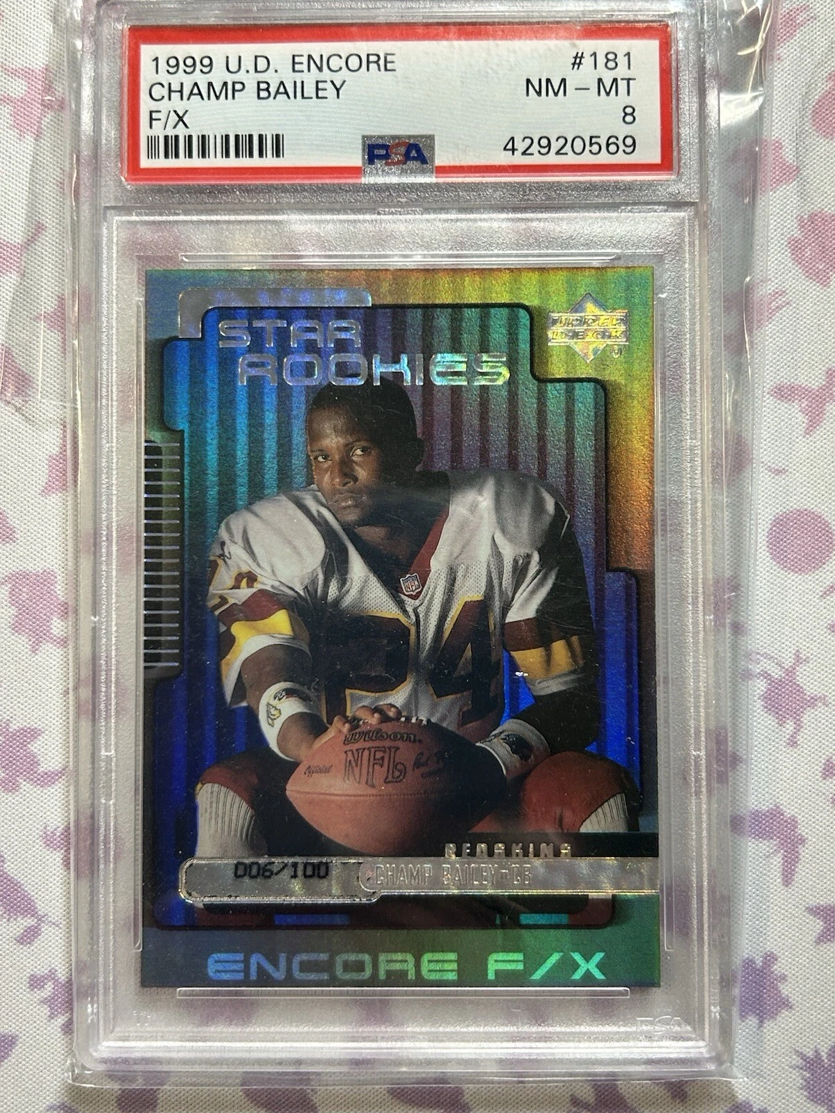 Champ Bailey Upper Deck Encore #181 F/X